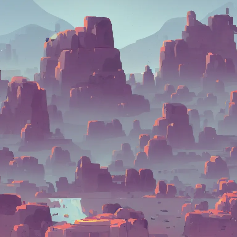 Image similar to bunch of different shapes and sizes of rocks, concept art by james gilleard, featured on deviantart, environmental art, 2 d game art, concept art, artstation hq