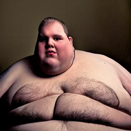 Prompt: the fattest man in the world