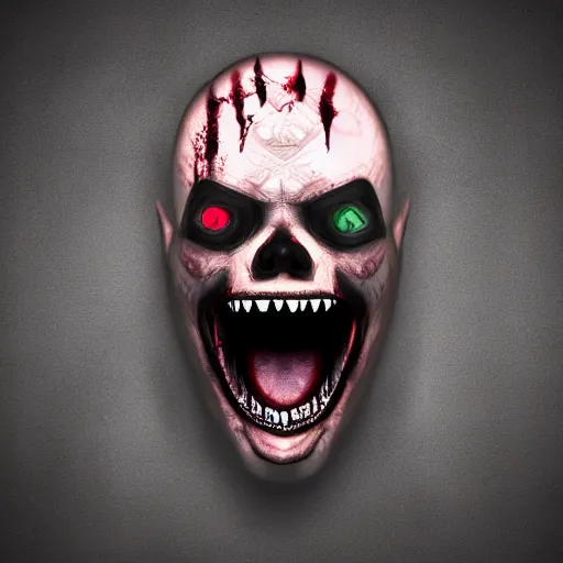 Image similar to symbol icon zombie - head gta v, style of stephen bliss, urban apocalypse, icon, symbol, unreal engine, octane render