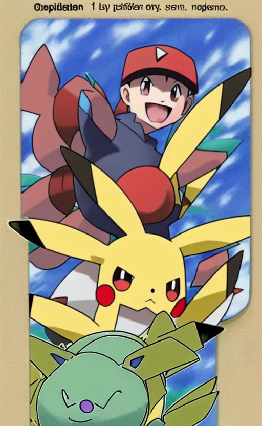 Image similar to a pokemon card