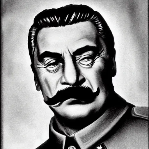 Prompt: portrait of josef stalin degraded abomination, photo - realistic, color image, 2 k, highly detailed, by h. r. giger