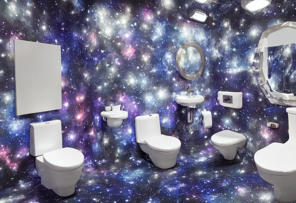 Image similar to a galactic toilette