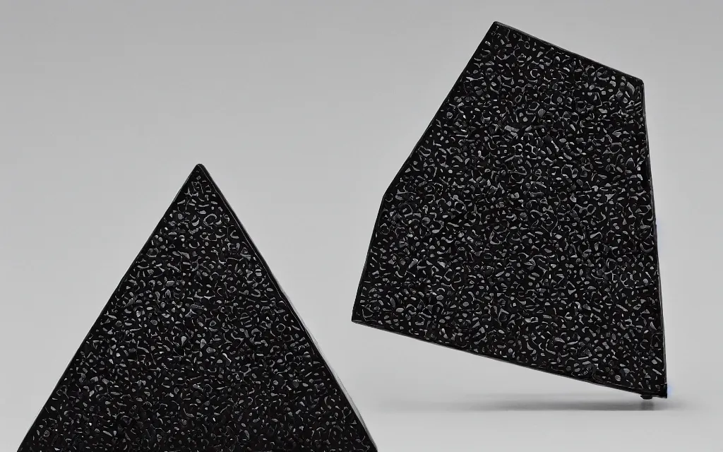 Image similar to one black sphere | one black cube | one black pyramid, on a white background