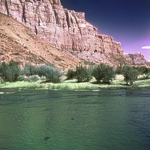 Image similar to photo, green river wyoming, kodak ektachrome 1 2 0,