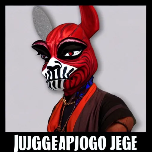 Image similar to juggalo jar jar binks