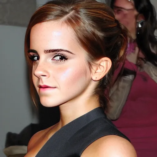 Image similar to emma watson mixed with kim kardashian