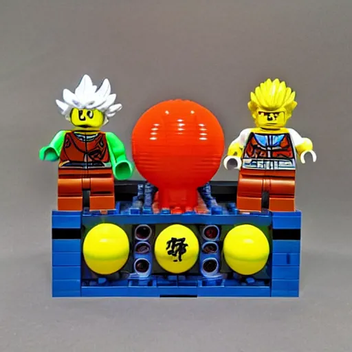 Image similar to Lego Dragon Ball Z