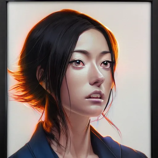 Prompt: manga girl in a white medical uniform with monkey pox, fine - face, olivia wilde, realistic shaded perfect face, fine details. anime. realistic shaded lighting poster by ilya kuvshinov katsuhiro otomo ghost - in - the - shell, magali villeneuve, artgerm, jeremy lipkin and michael garmash and rob rey