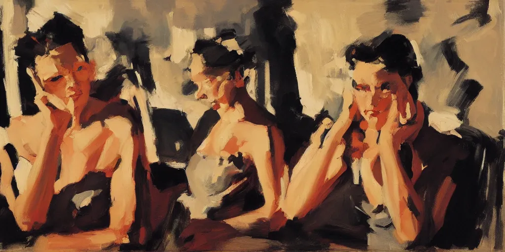 Image similar to drama, ben aronson 1950