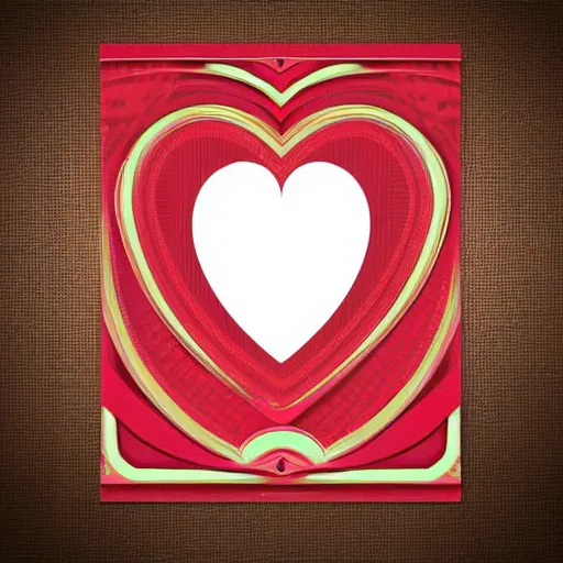 Prompt: jack of heart card futuristic ultrarealistic center of card blank background