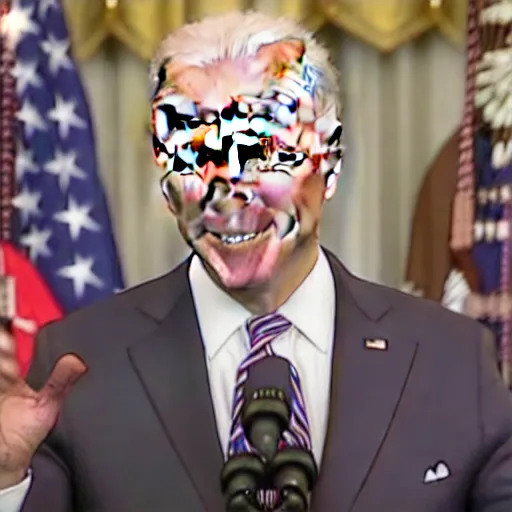 Image similar to biden in league, videogame