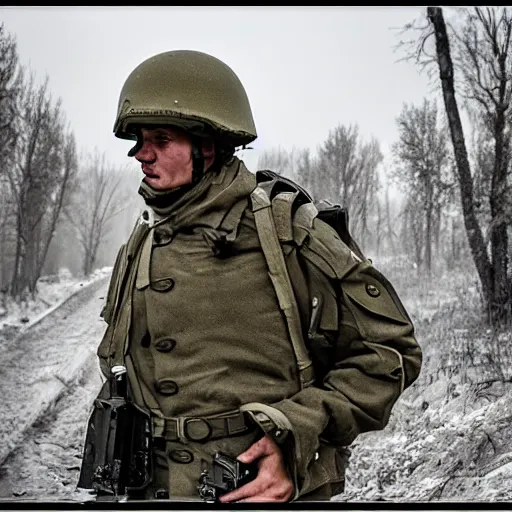 Image similar to ukrainian war photography