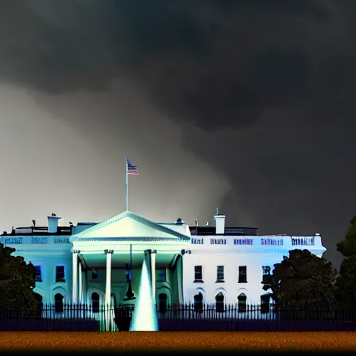 Prompt: uhd photorealistic hurricane made of cash in front of the white house, 8 k, cinematic lighting, in the style of ayami kojima and greg rutkowski with vivid colors and crisp details