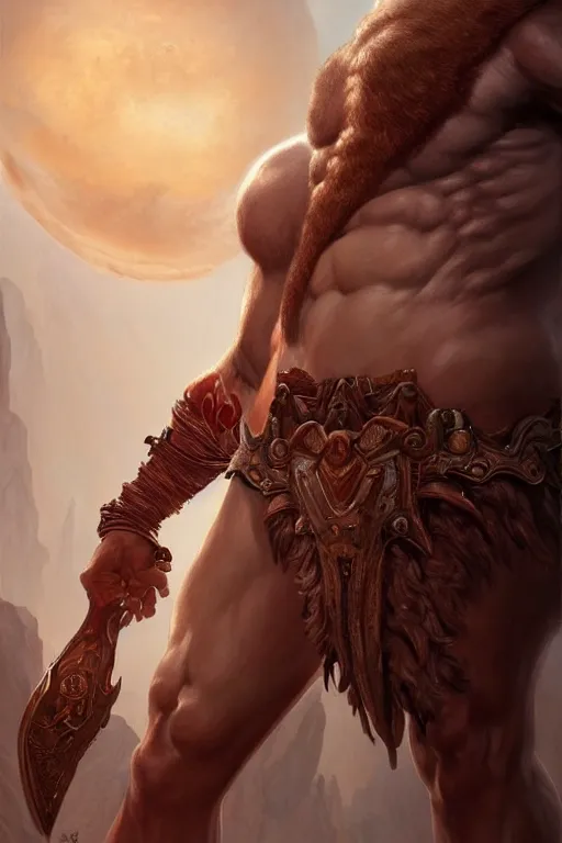 Image similar to mars the god of war, accurate anatomy, only two hands, highly detailed, digital painting, artstation, concept art, smooth, sharp focus, illustration, Unreal Engine 5, 8K, art by artgerm and greg rutkowski and Alphonse Mucha