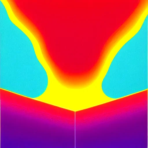Prompt: explosion gradient by shusei nagaoka, kaws, david rudnick, airbrush on canvas, pastell colours, cell shaded, 8 k