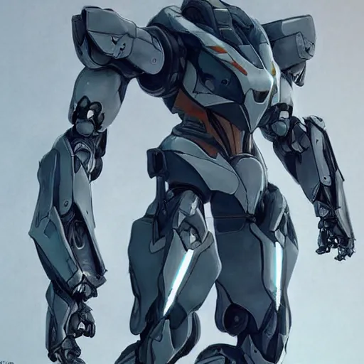 Prompt: concept mecha suit from anthem video game, by vitaly bulgarov, by yoji shinkawa, by joss nizzi, by shoji kawamori, bioware, mecha, deviantart, artstation, render, unreal engine