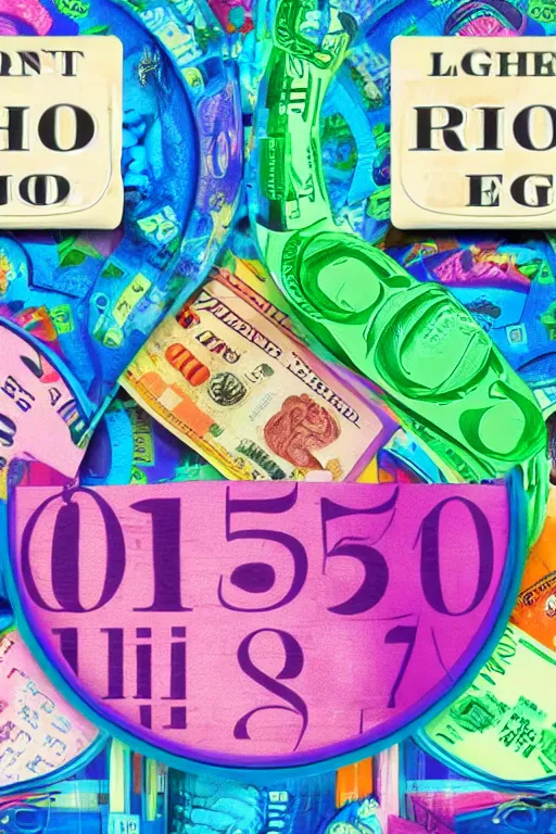 Prompt: a weight with a businesswoman on the left plate and cash on the right plate. illutration by Lisa Frank, minimalist art