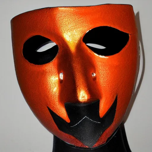 Image similar to orange gothic mask