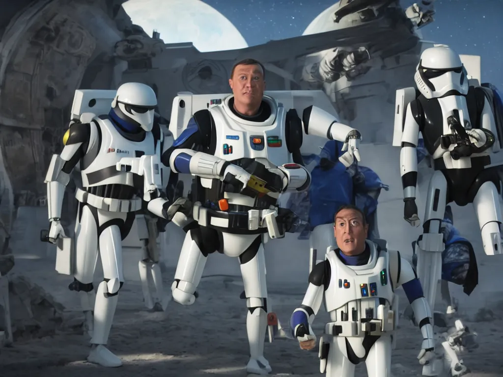 Image similar to buzz lightyear in rogue one : a star wars story ( 2 0 1 6 )