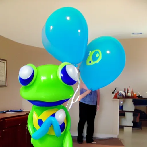 Image similar to frog balloon animal