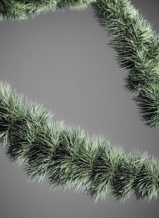 Image similar to extra furry and hairy pinetree, realistic, 4 k, sharp focus, hyperrealistic, global illumination, raytracting