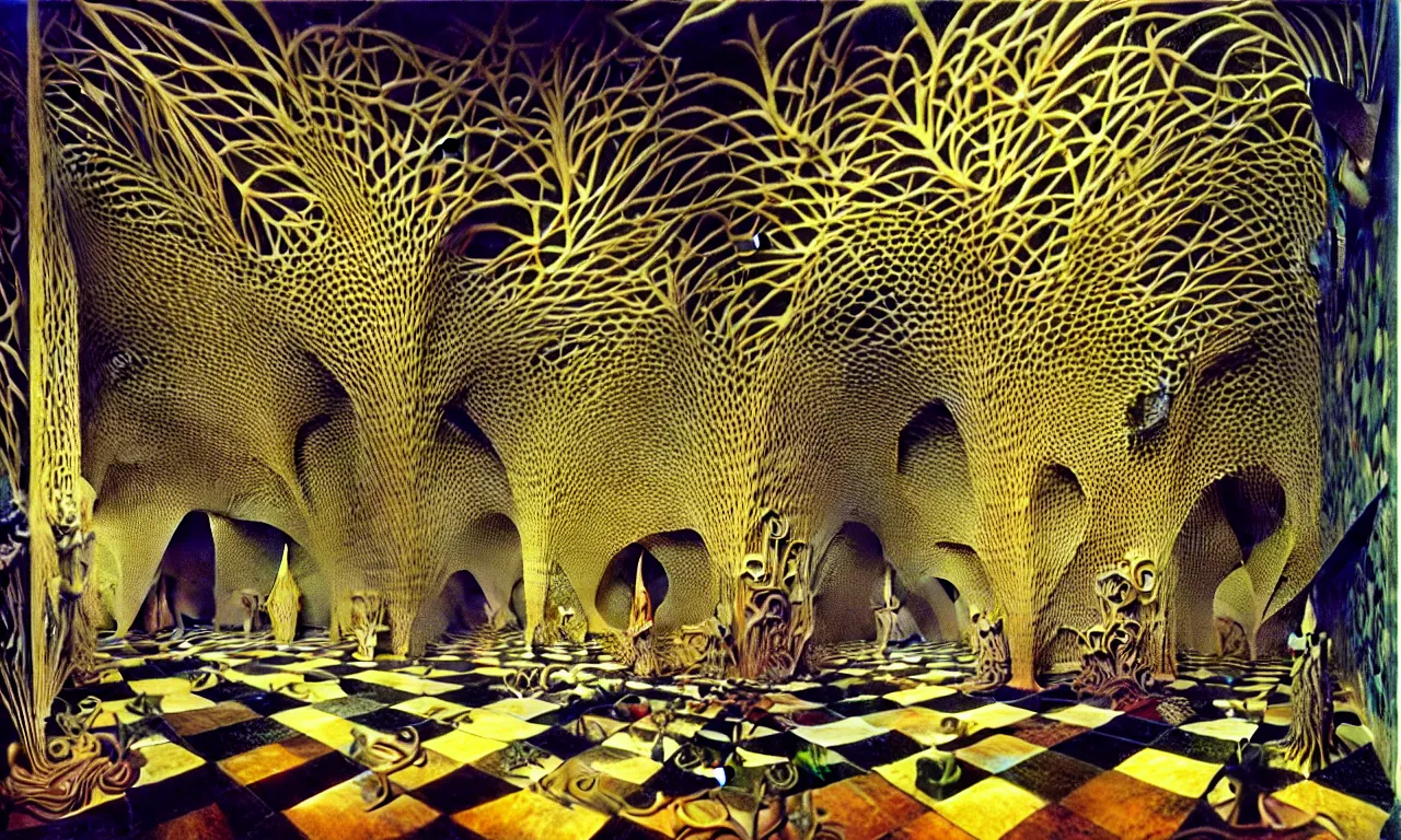 Prompt: building, jungle jungle jungle, kirigami, dichromatism, paradox, volumetric light, insanely detailed and intricate, hypermaximalist, elegant, ornate, hyper realistic, super detailed, by remedios varo uranga