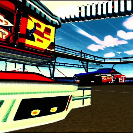 Image similar to screenshots of daytona usa dreamcast by sega