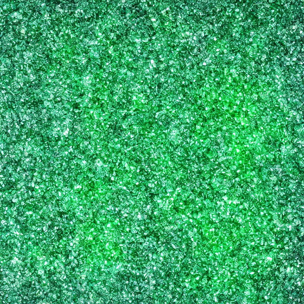 Image similar to green crystals texture, 4k