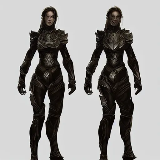 infinity blade female armor concept art