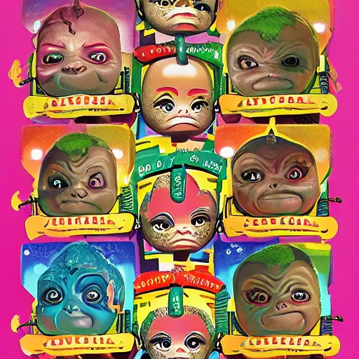 Image similar to Garbage Pail Kids