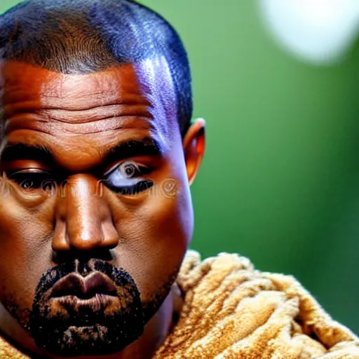 Image similar to Kanye West as Elrond, lotr stock photo, 4k, 85mm, f/8