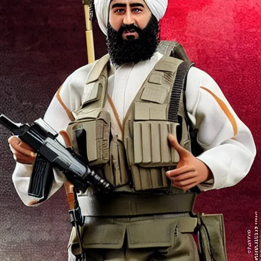 Image similar to hot toys osama bin laden