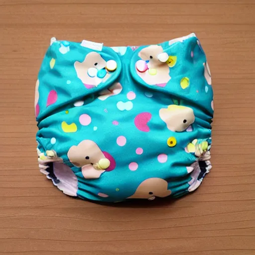 Image similar to kawaii babyish diaper design