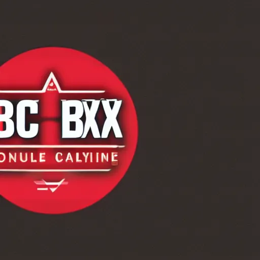 Prompt: a logo for bcxe, round format