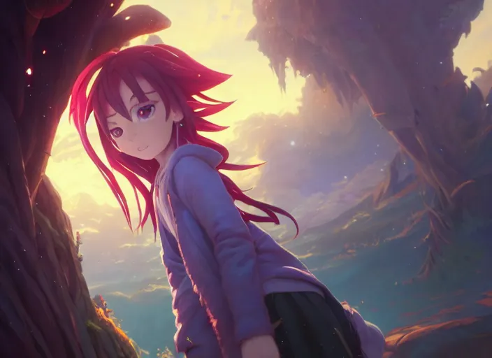 Image similar to highly detailed portrait of sora, in no game no life, stephen bliss, 8 k, unreal engine, fantasy art by greg rutkowski, loish, rhads, ferdinand knab, makoto shinkai and lois van baarle, ilya kuvshinov, rossdraws, tom bagshaw, global illumination, radiant light, detailed and intricate environment