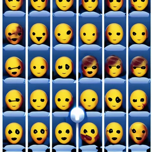 Chad face  AI Emoji Generator