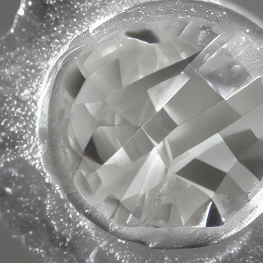 Image similar to clear quartz crystal macro zoom shot studio lighting