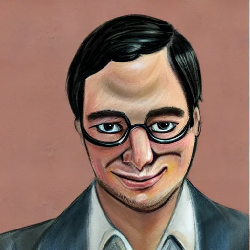 Image similar to beautiful lifelike painting of martin shkreli as a centaur, hyperreal detailed facial features and uv lighting, art by ed roth and basil wolverton