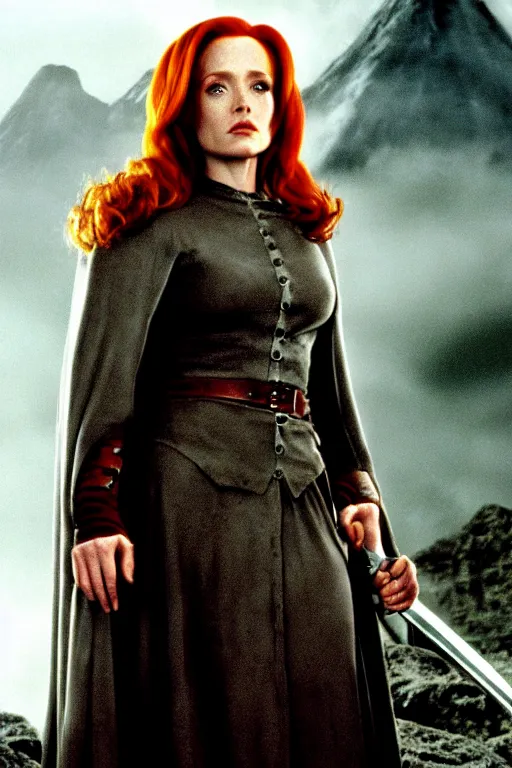 Image similar to dana scully in lord of the rings : the two towers ( 2 0 0 2 )