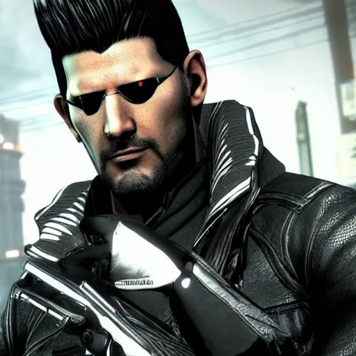 Image similar to adam jensen