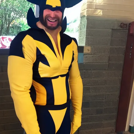Image similar to I won my costume contest with my Wolverine costume