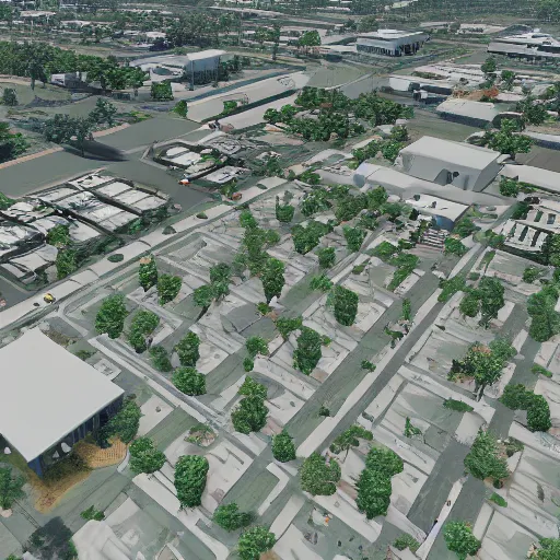 Image similar to pembroke pines florida in gta 5, 8k octane 3D render