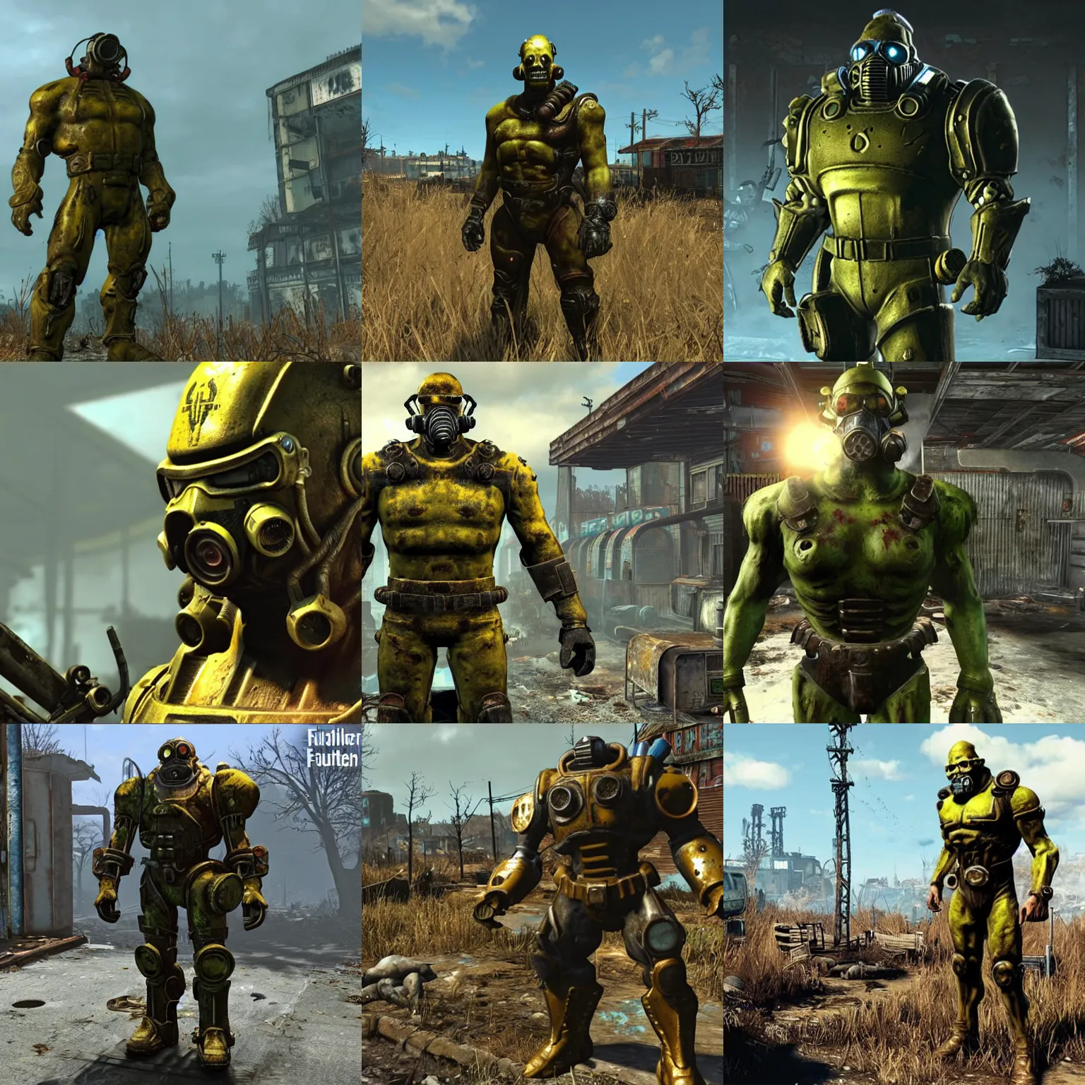 Prompt: fallout 4 super mutant