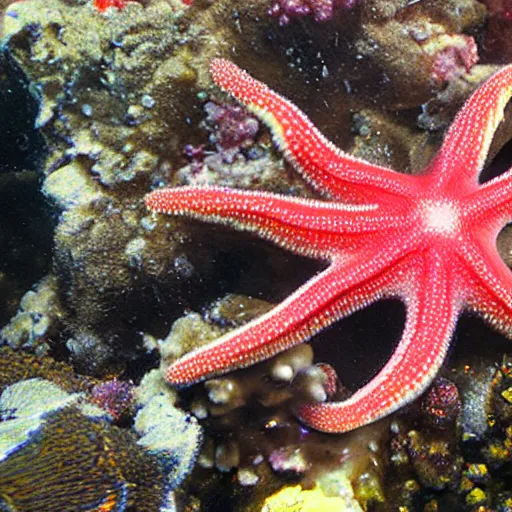 Image similar to muscular starfish