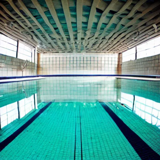 Image similar to empty indoor swimming pool shot
