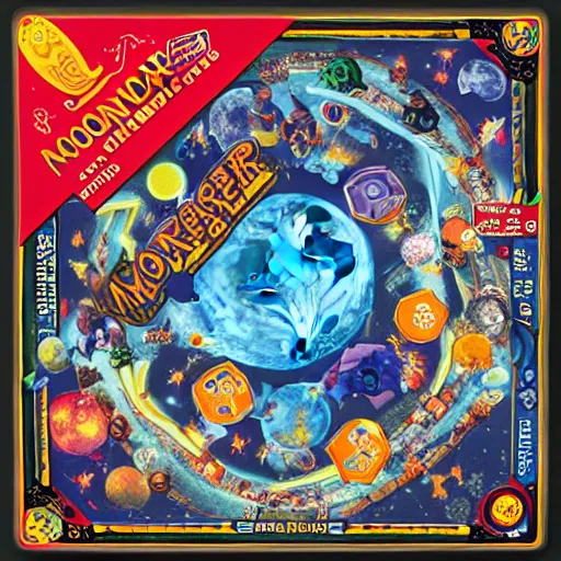 Image similar to moonrakers board game