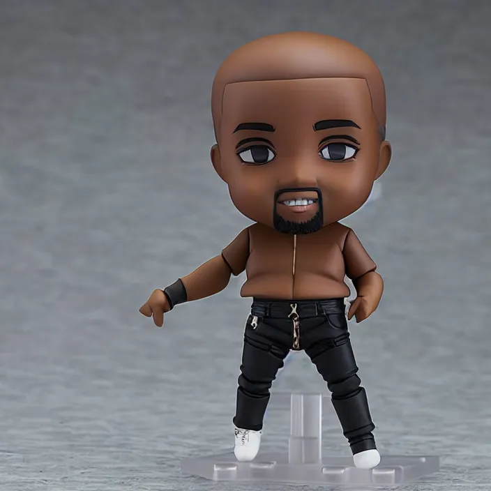 Image similar to Kanye West, An anime Nendoroid of Kanye West, figurine, detailed product photo