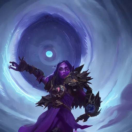 Image similar to eye of the storm, tornado, violet theme, dark masterpiece artstation. 8 k, sharp high quality artwork in style of jose daniel cabrera pena and greg rutkowski, concept art by tooth wu, blizzard warcraft artwork, hearthstone card game artwork