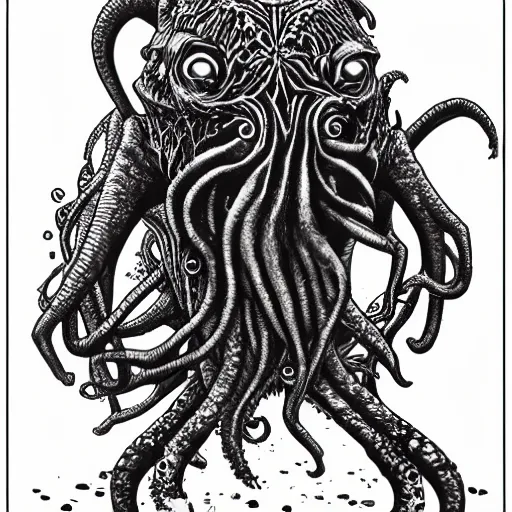 Image similar to Cthulhu by Dan Hillier