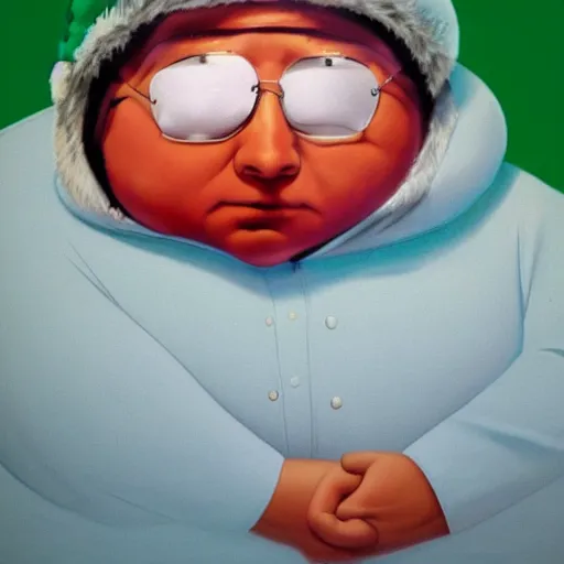 Image similar to Hyperrealistic Eric Cartman